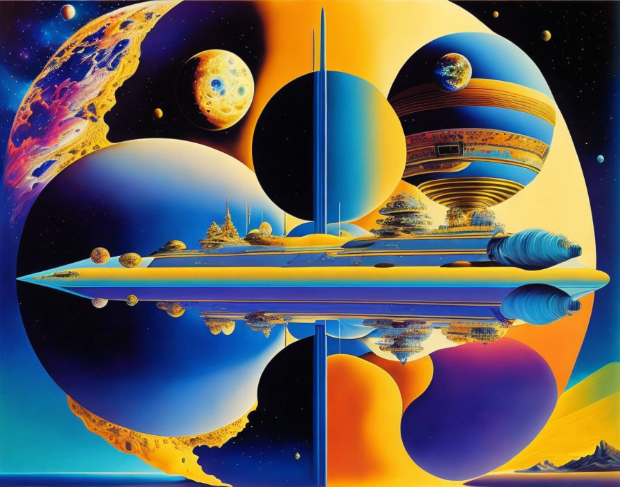 "International Space Station" by Salvador Dali