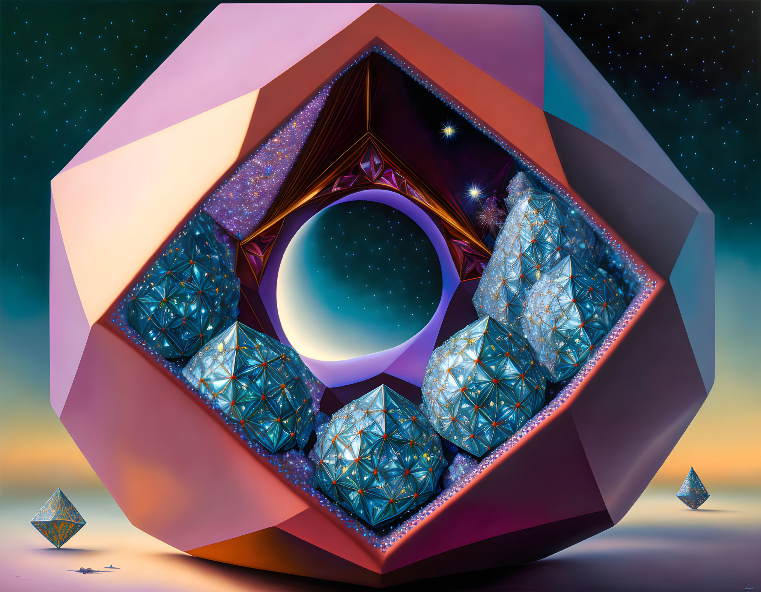 Crystal Icosahedron