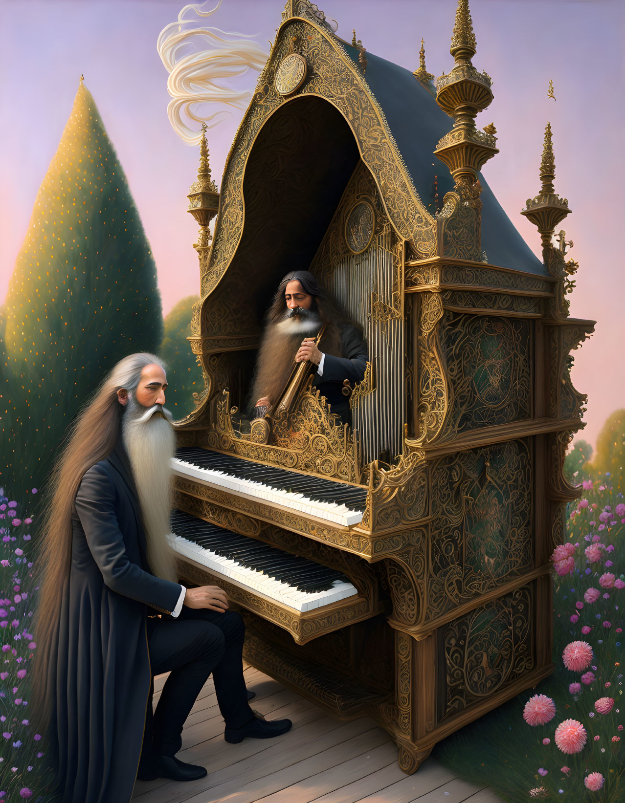 Organ in the Secret Garden