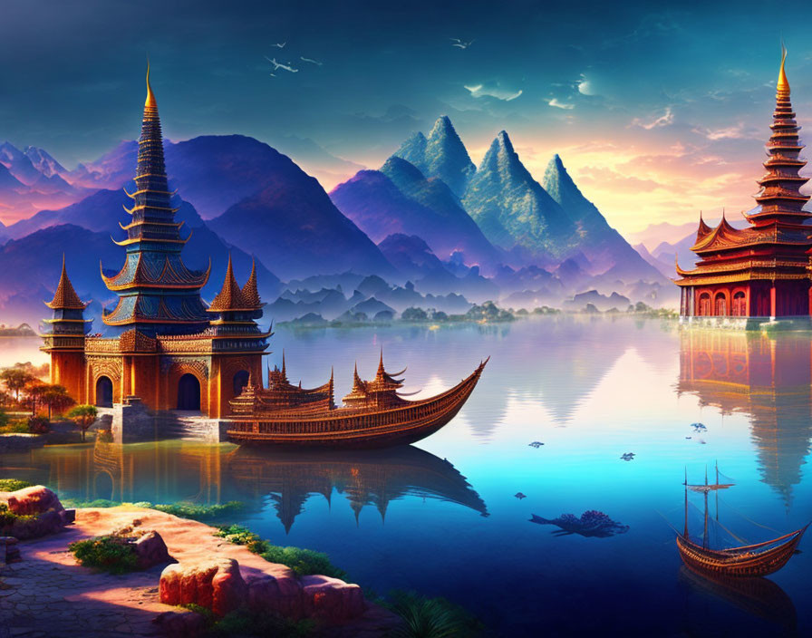 Kaw Ton Ta Rit or The Under Water City