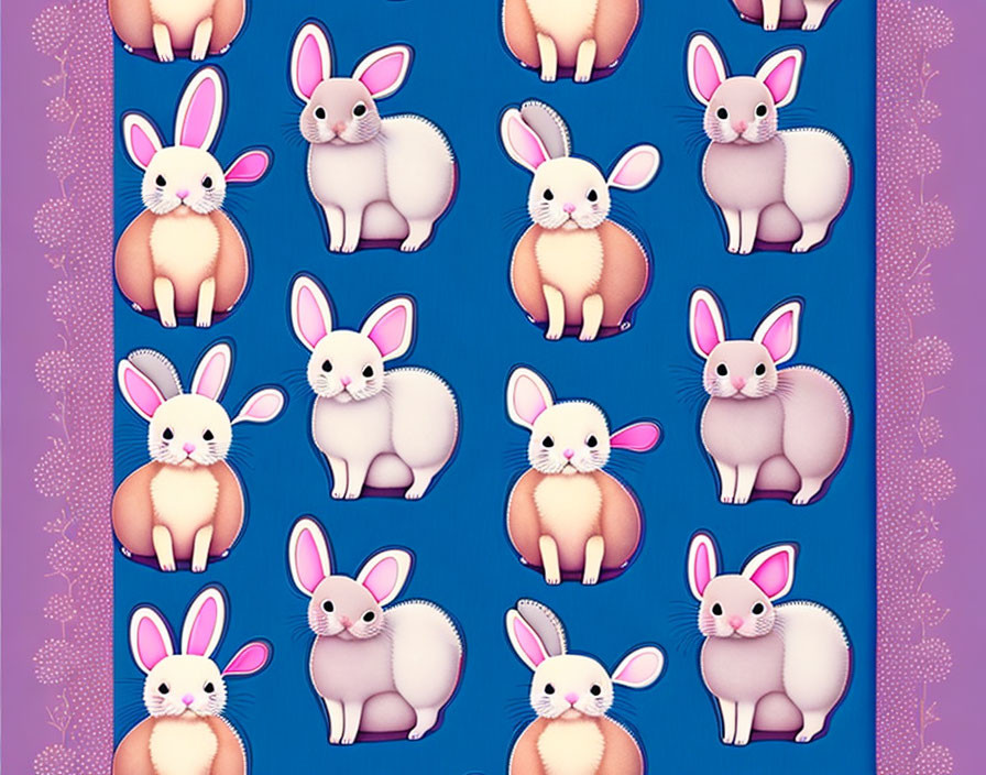 Sweet Delights: Adorable Baby Bunnies Collage