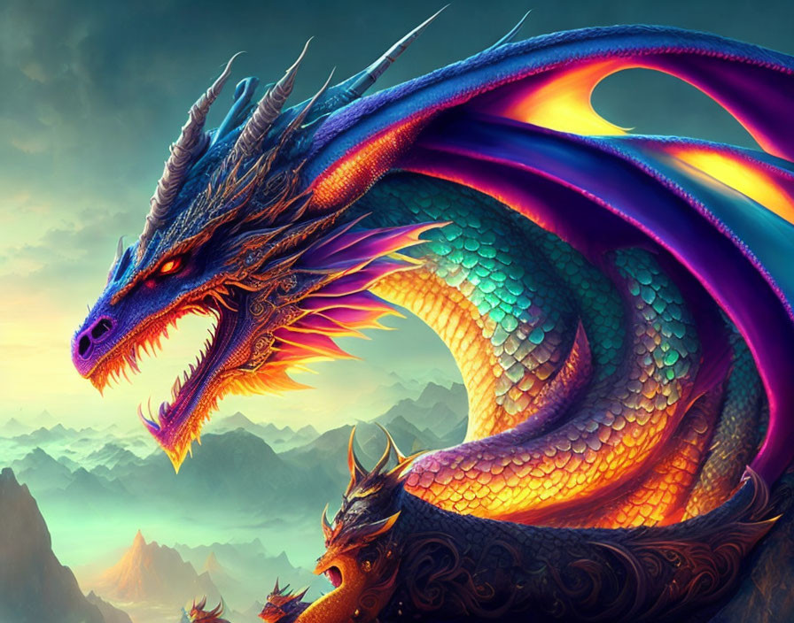 mythical creatures dragons