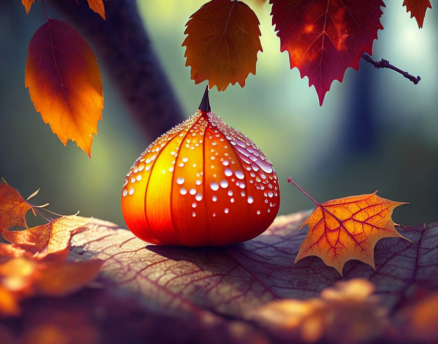 Dewdropped Autumn 
