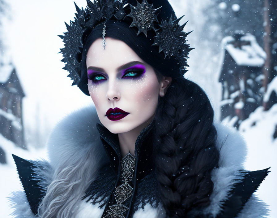 gothic snow queen
