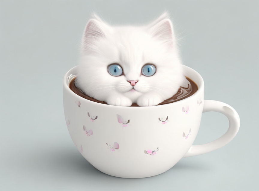 cat coffee
