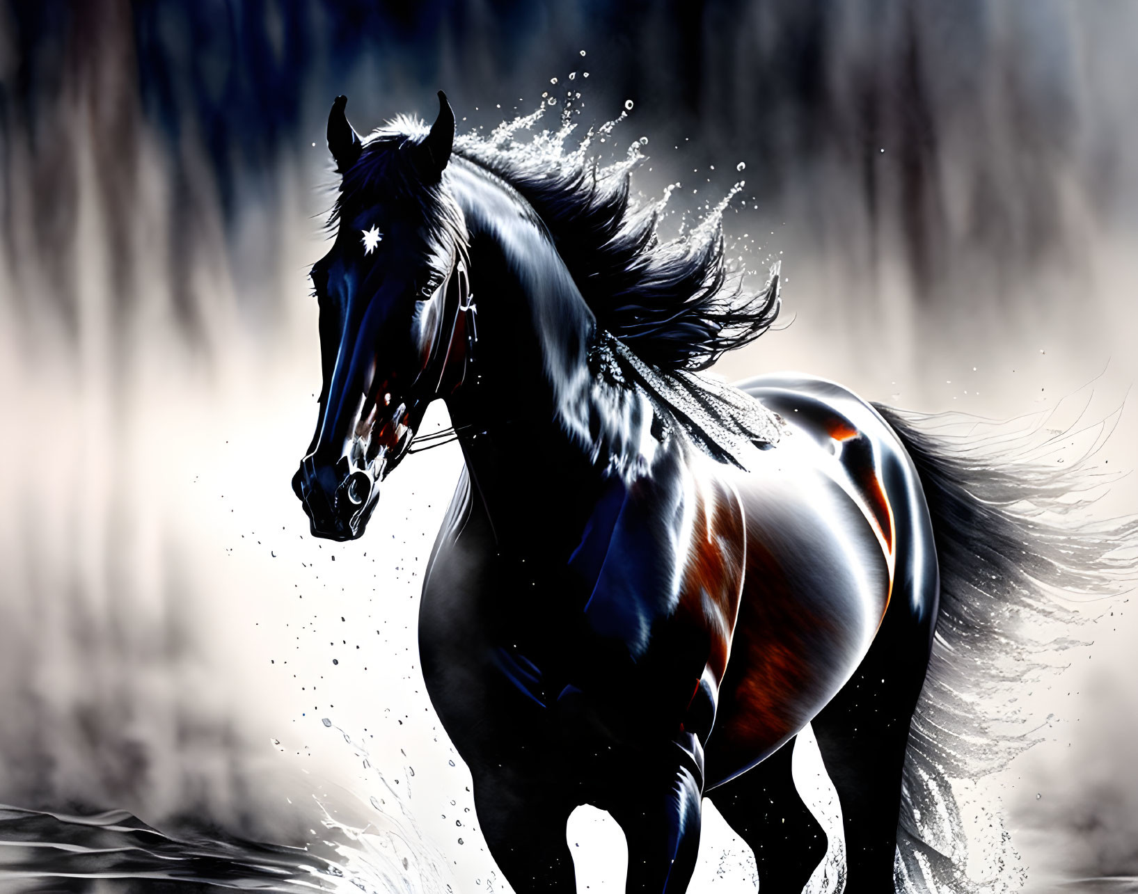  black horse