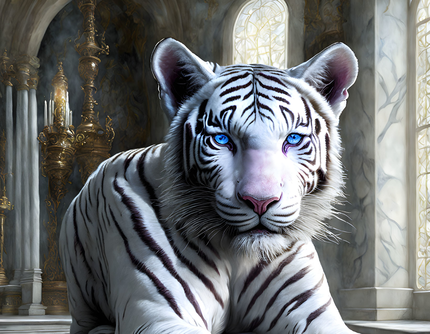 WHITE tiger 