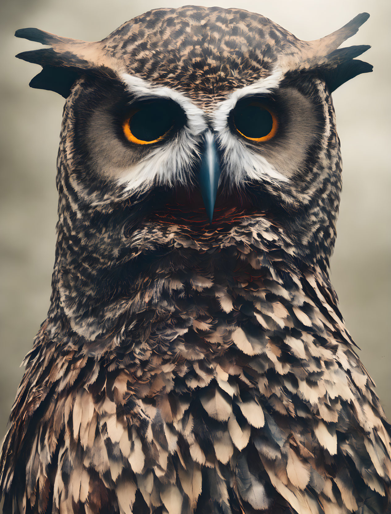 Creepy owl