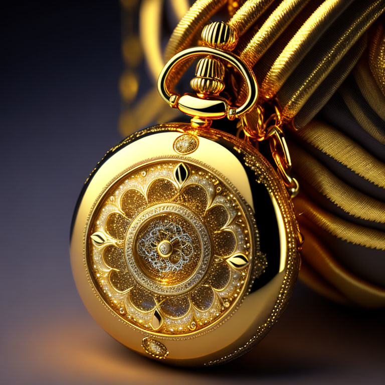 Golden Chronometer Watch