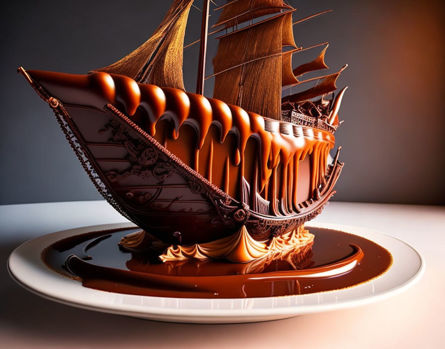 Chocolate ship