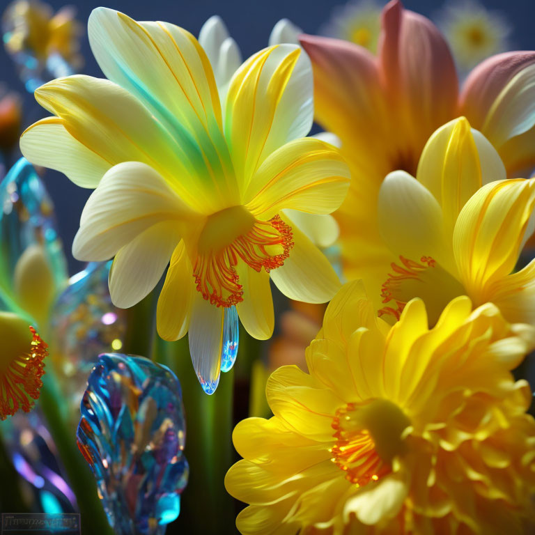 More glass daffodils adventure ^_^ 