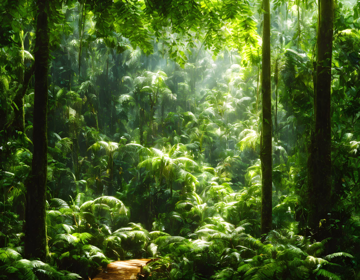 Tropical rain forest.