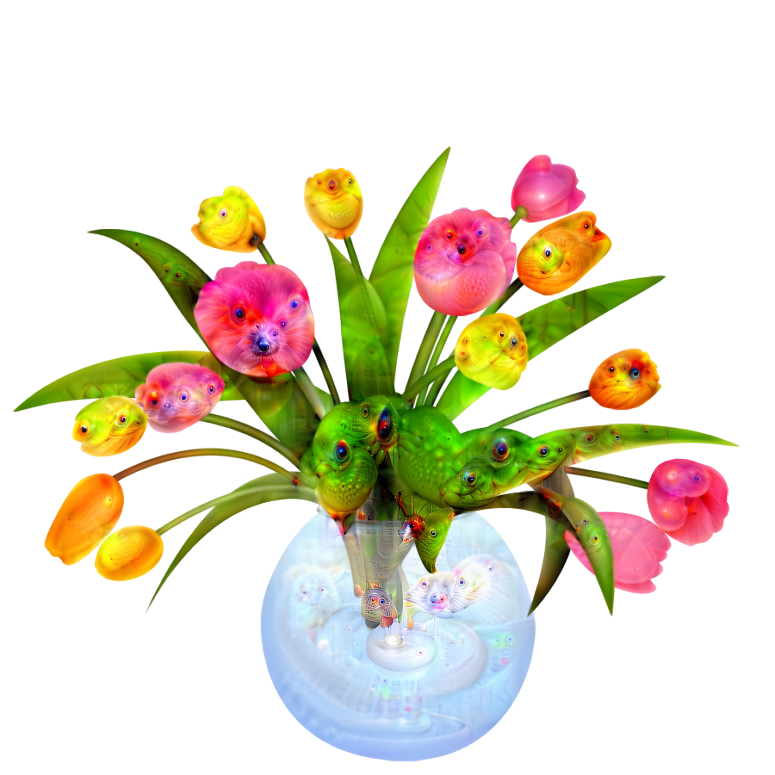 Tulpen in vase