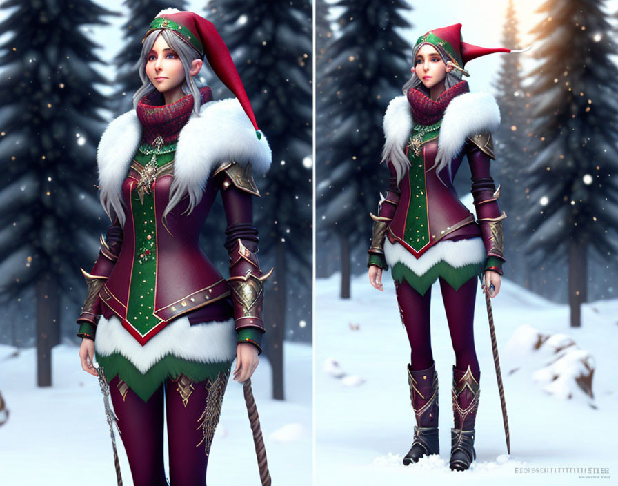 Winter Elf fullbody