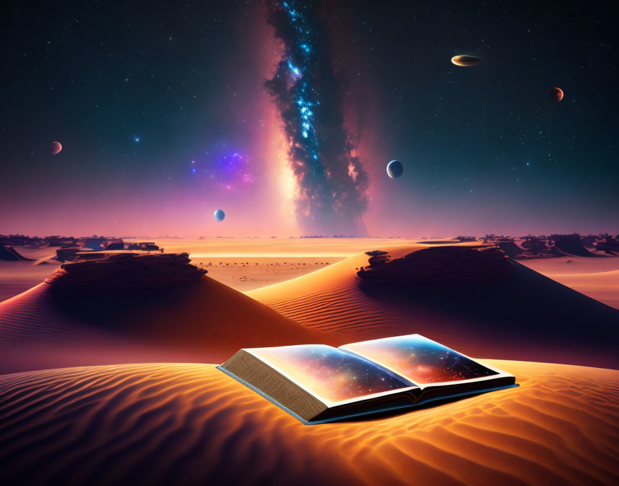Space desert book 