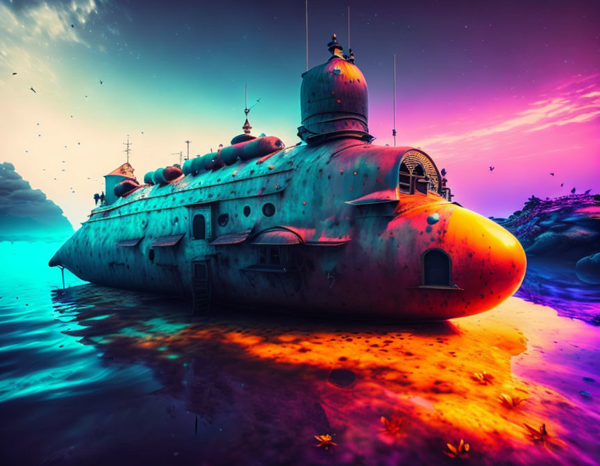 Old submarine 