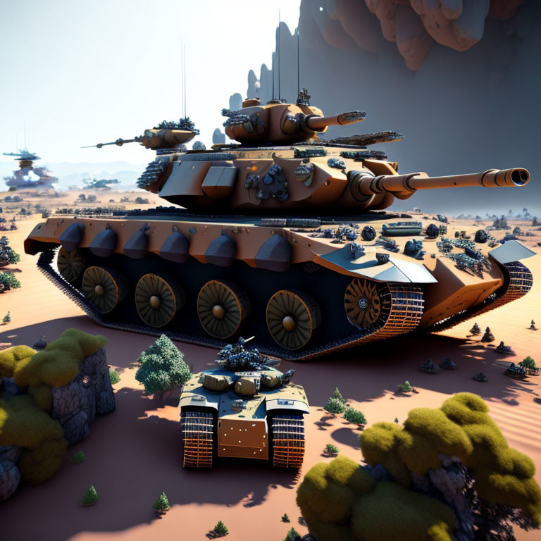 Behemoth battle tank. 