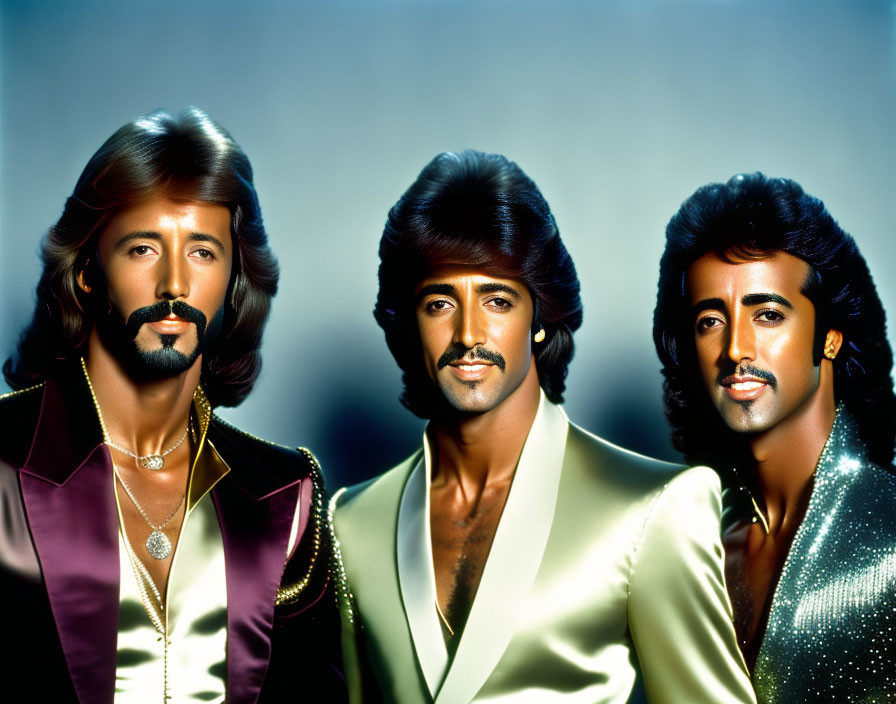 Which Bee Gee looks like Andrew Ridgeley?