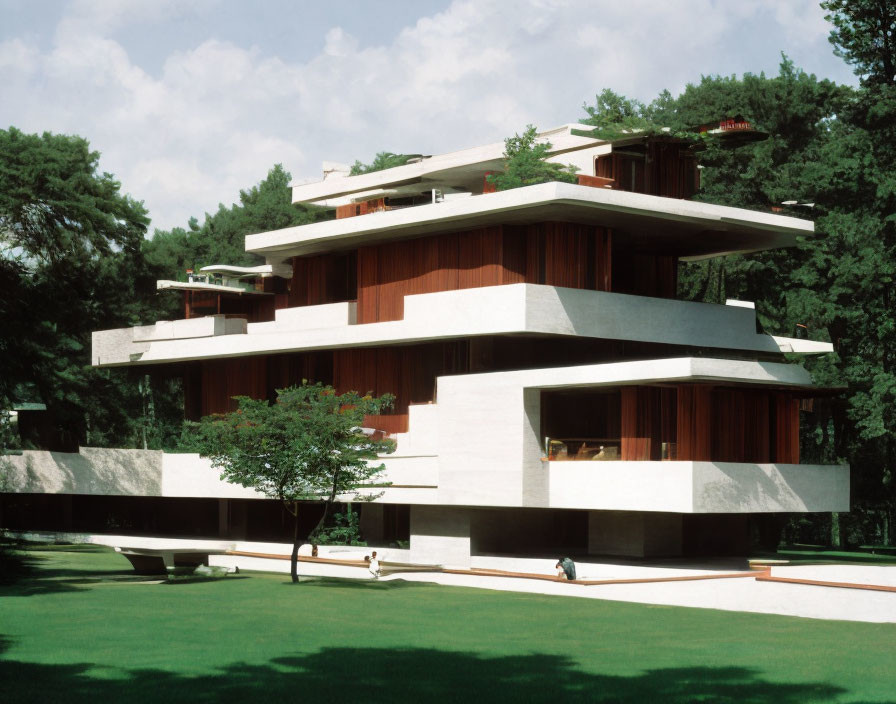 Le Corbusier + Frank Lloyd Wright