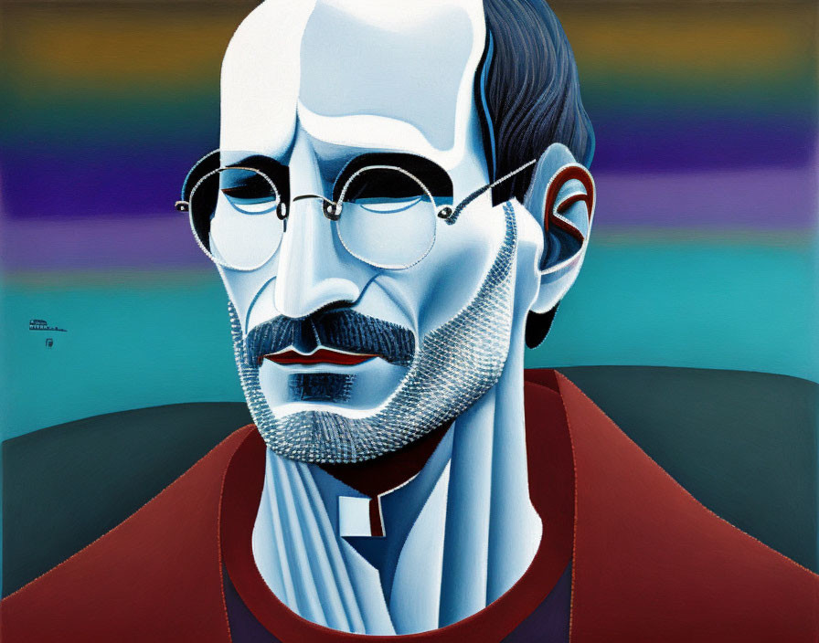 Portrait of Steve Jobs by Pablo Picasso