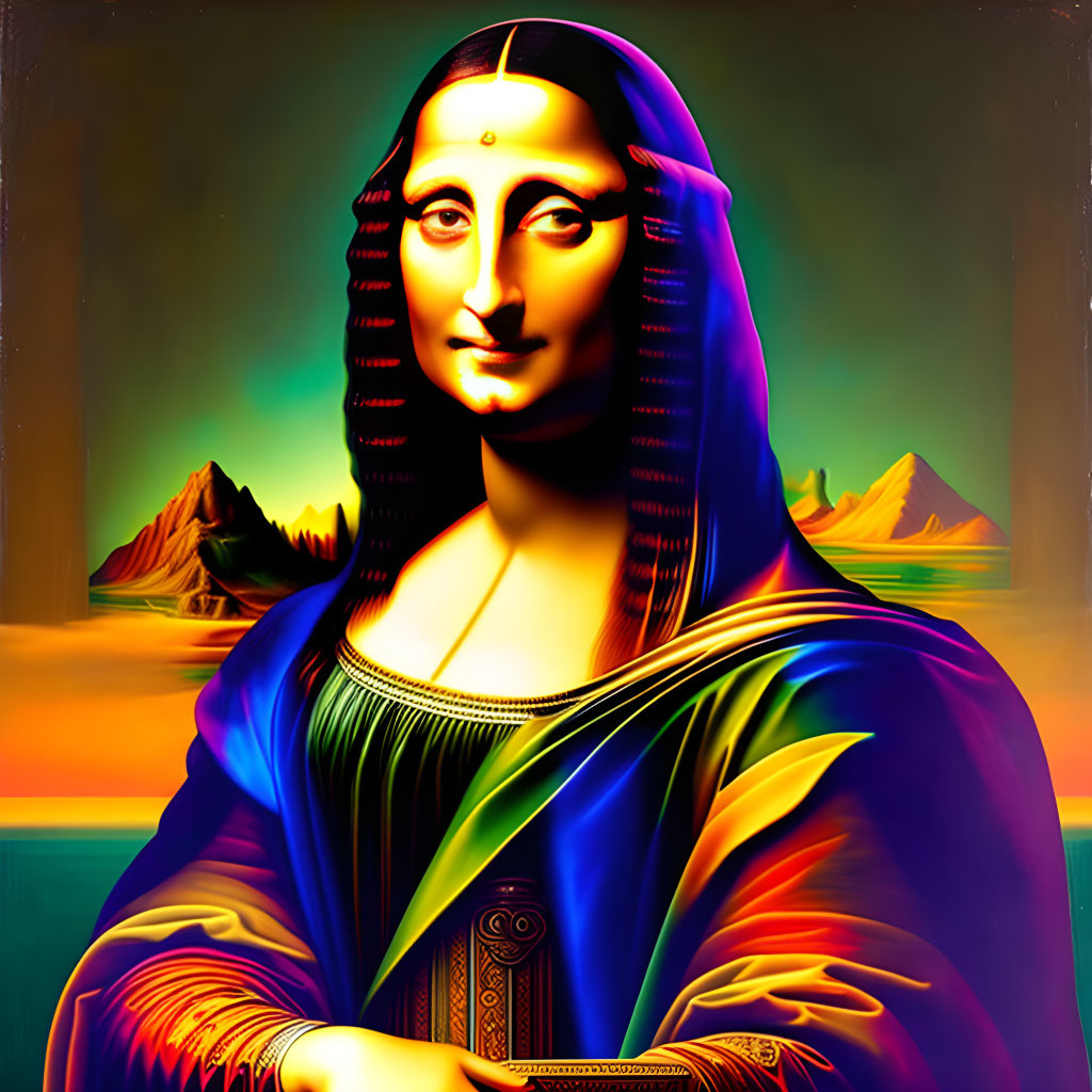 Mona Lisa without a sixpack of Mexican beer