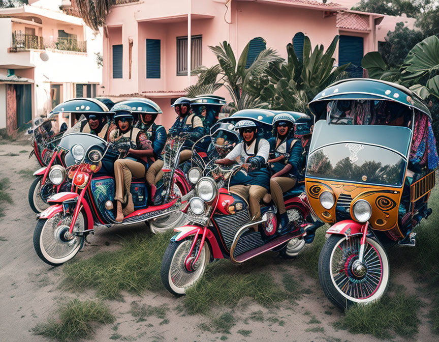 tuktuk biker gang