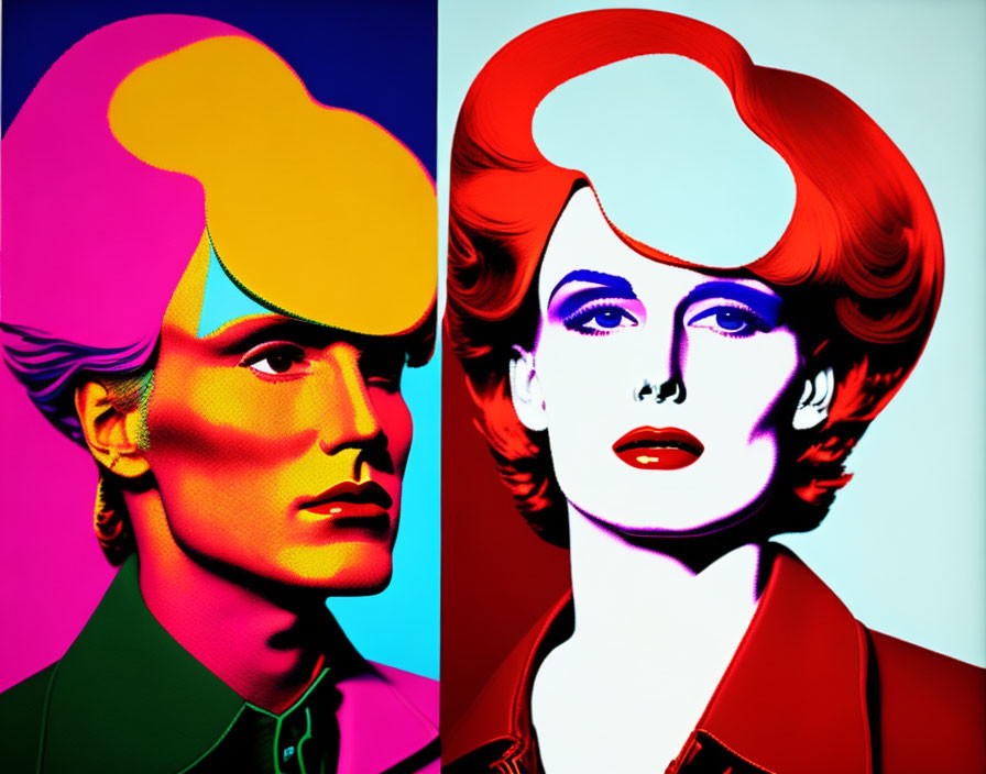 Andy Warhol + Roy Lichtenstein