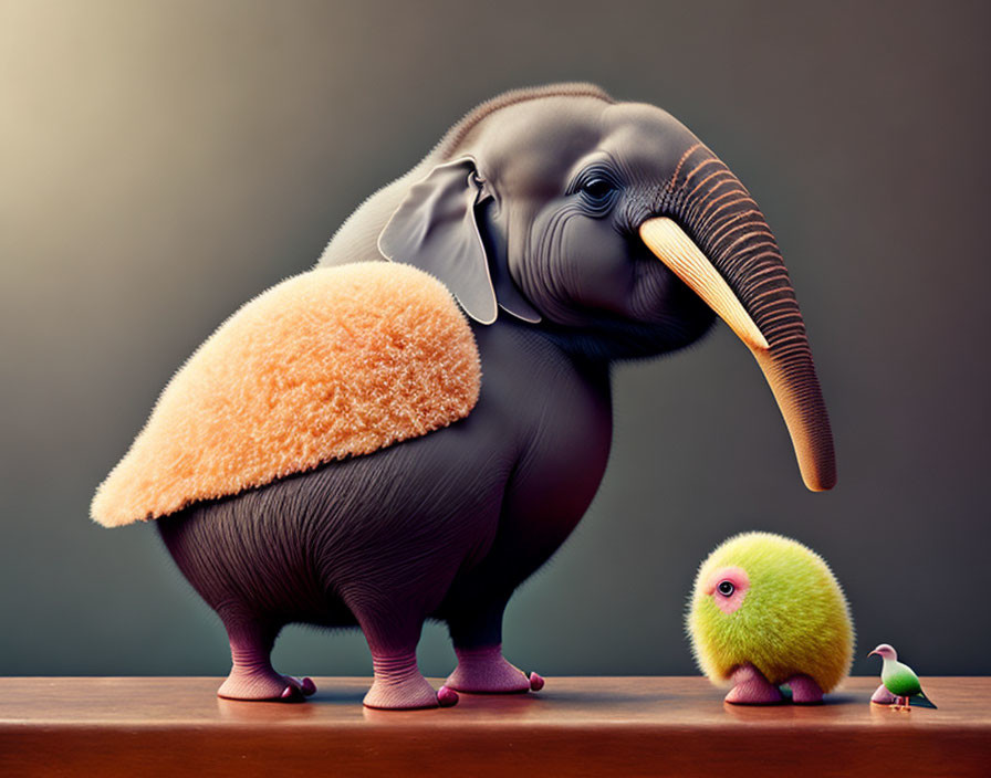 kiwi + elephant bird