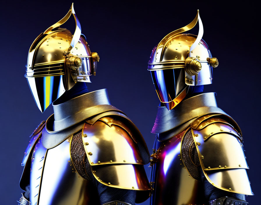 Daft Punk + mediaeval knights