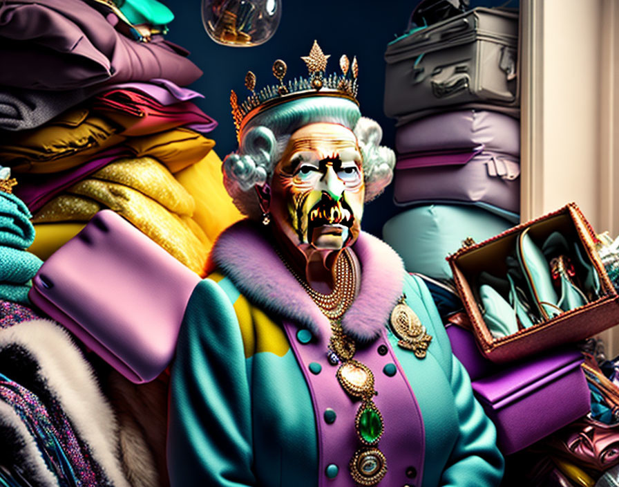 The queen of the hoarders