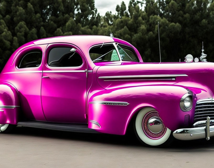 "Gypsy Rose", the famous lowrider from the 1940s