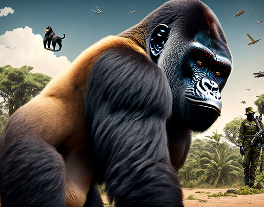 gorilla war or guerrilla war?