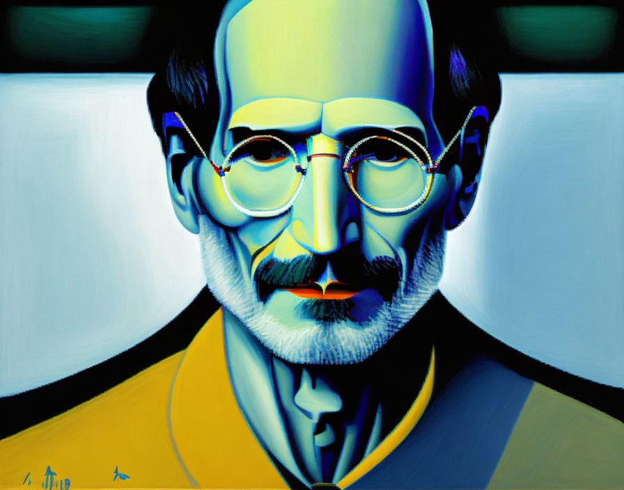 Portrait of Steve Jobs by Picasso