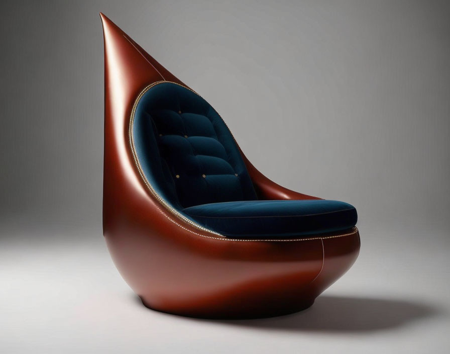An armchair that looks like something for Vulcans