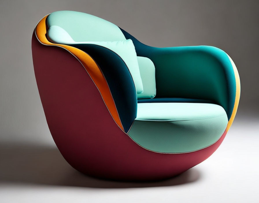 An armchair that looks like it's by the dadaists