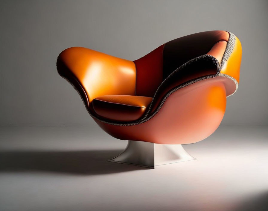 An armchair that looks like it's Claes Oldenburg's