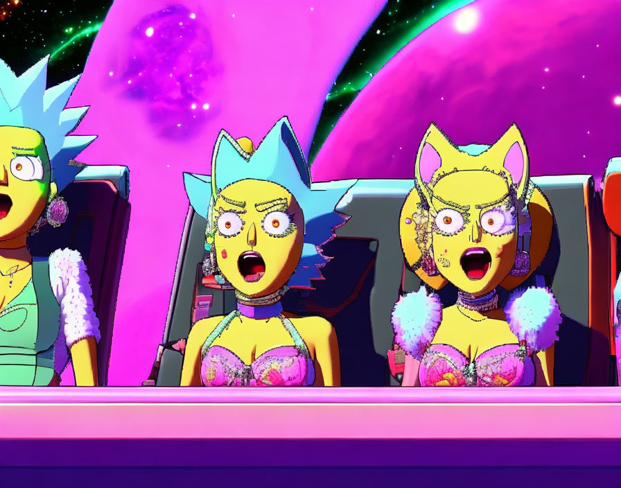 Josie and the Pussycats on Rick and Morty