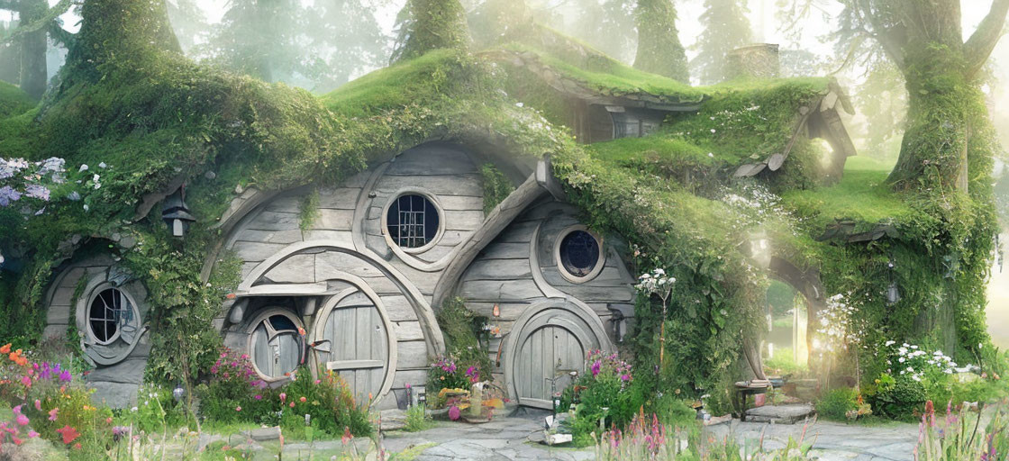 A new and modern kind of hobbit houses