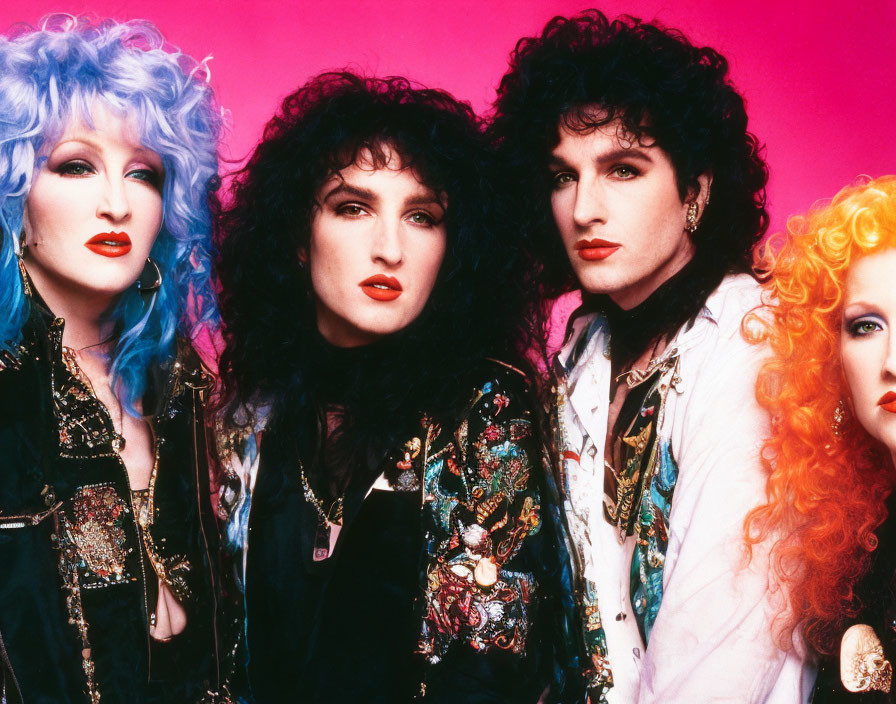Cyndi Lauper and the old geezers of hair metal