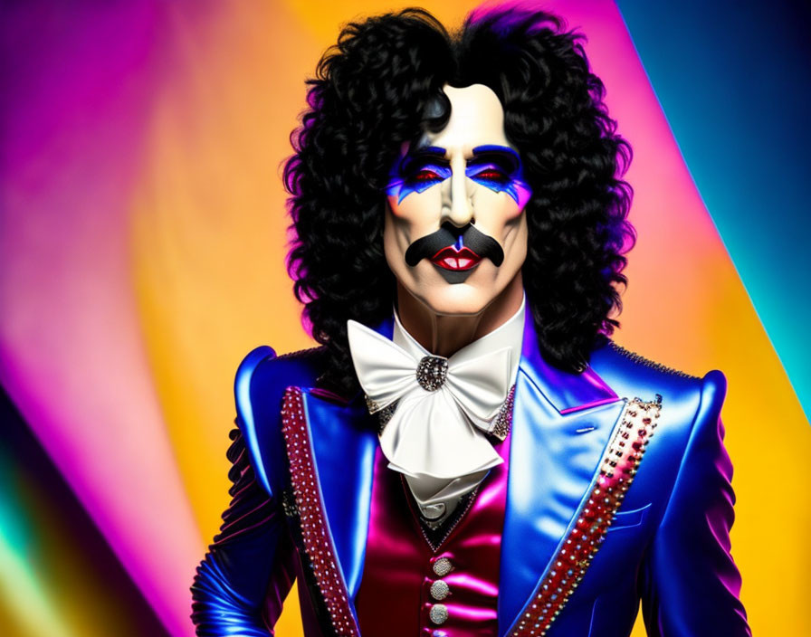 A combination of Willy Wonka and Paul Stanley
