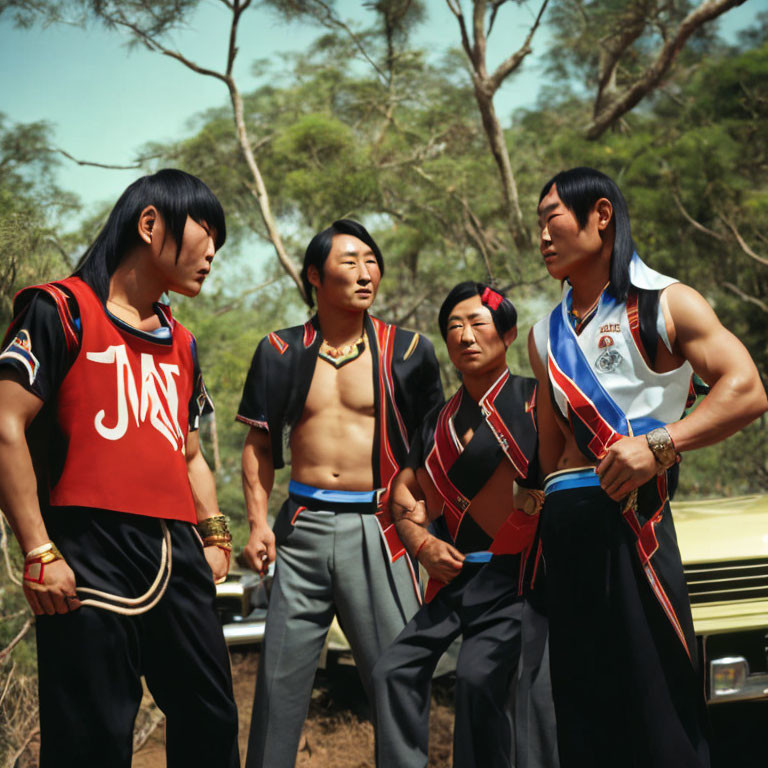 Japanese professional wrestlers in the Bush