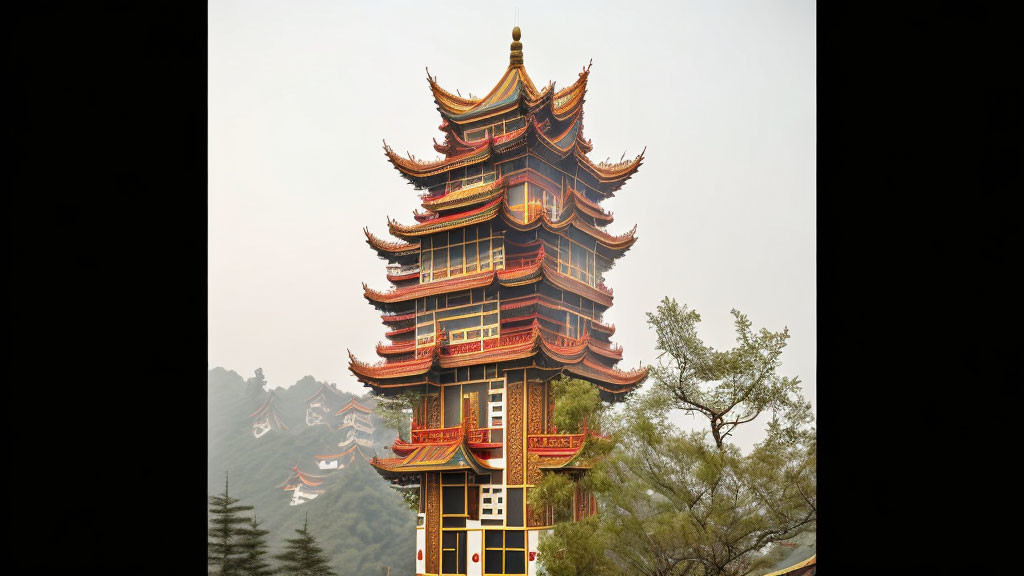 homemade chinese tower