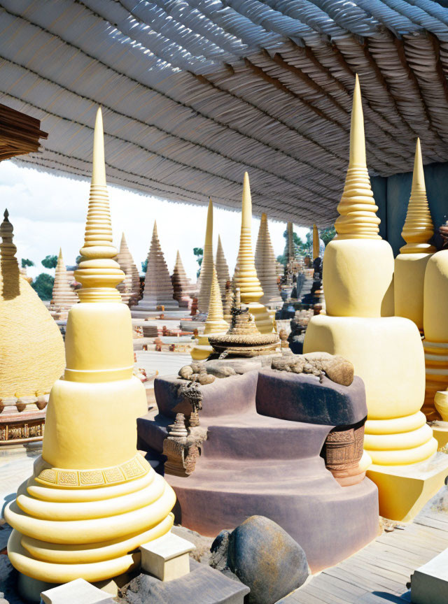 What's the difference between a stupa and a chedi?