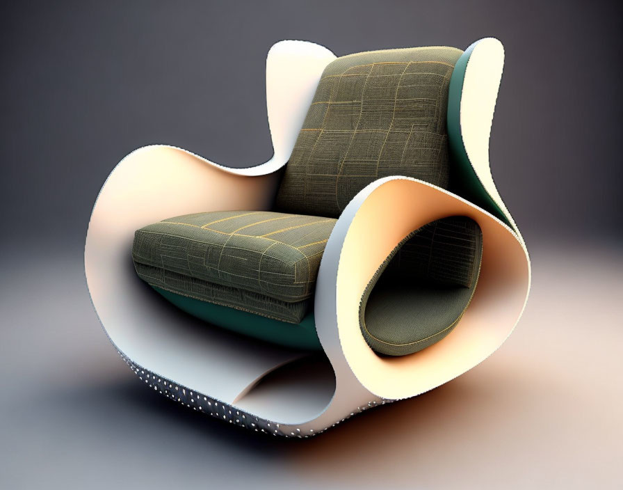 An armchair made out of equations