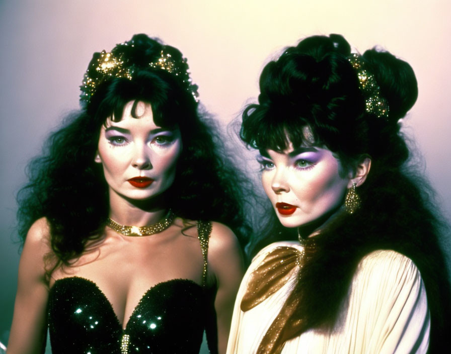 Kate Bush and Björk perform a duet in the '80s