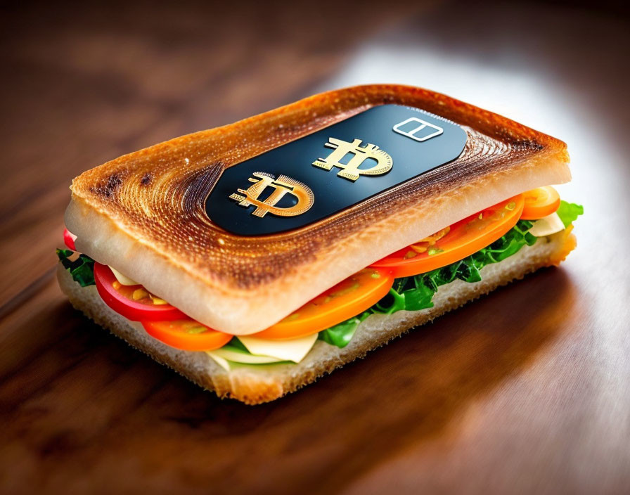 a bitcoin sandwich