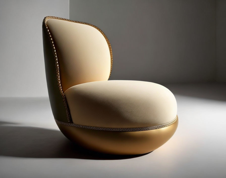 An armchair that looks like it's by the absurdists