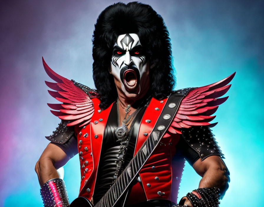A mix of Gene Simmons and Paul Stanley