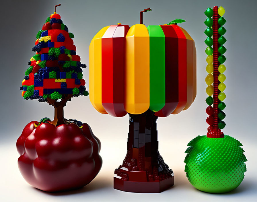 The fruit from the Lego tree.