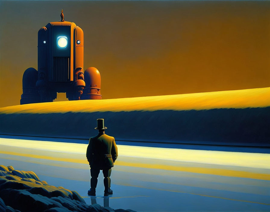 "The Iron Giant" by Edward Hopper
